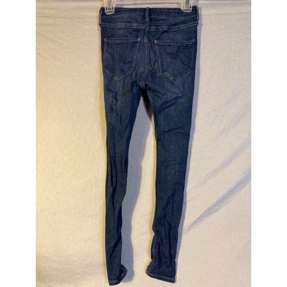 Hollister Size 3 3R High-Rise Jeans Leggings Stretch Distressed Juniors Teens - Picture 3 of 3